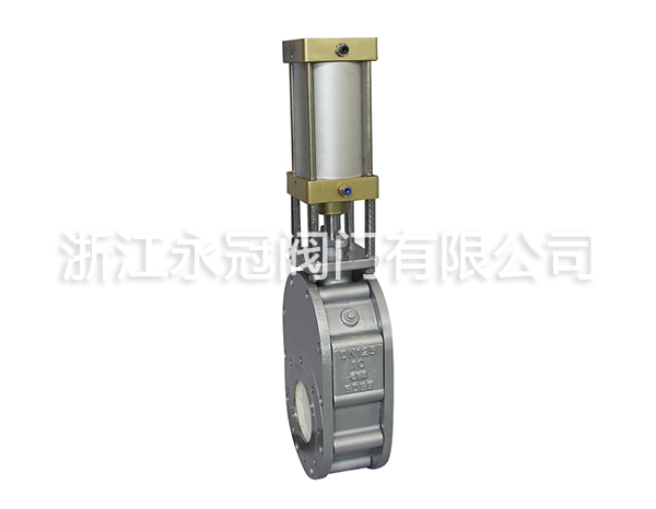 氣動不鏽鋼陶瓷雙閘板閥Z674TC